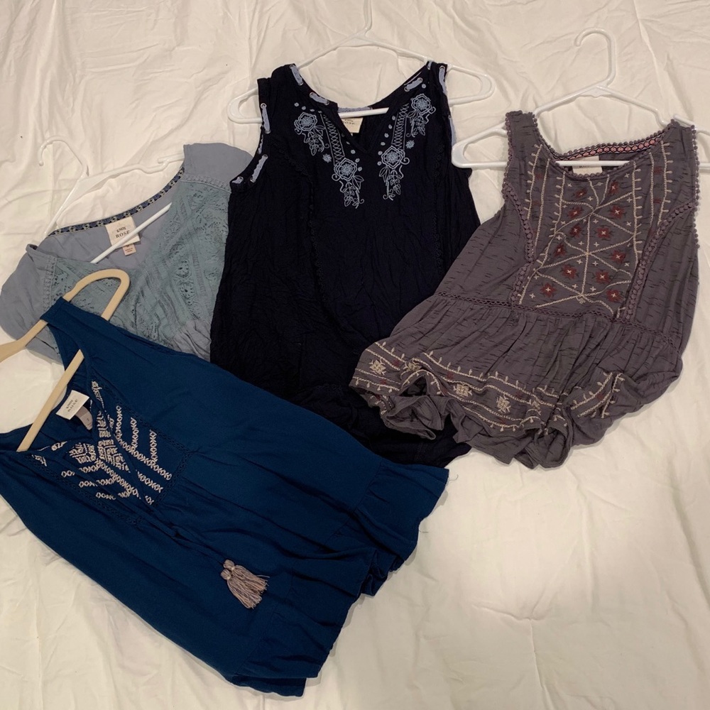 Knox Rose tops set of 4